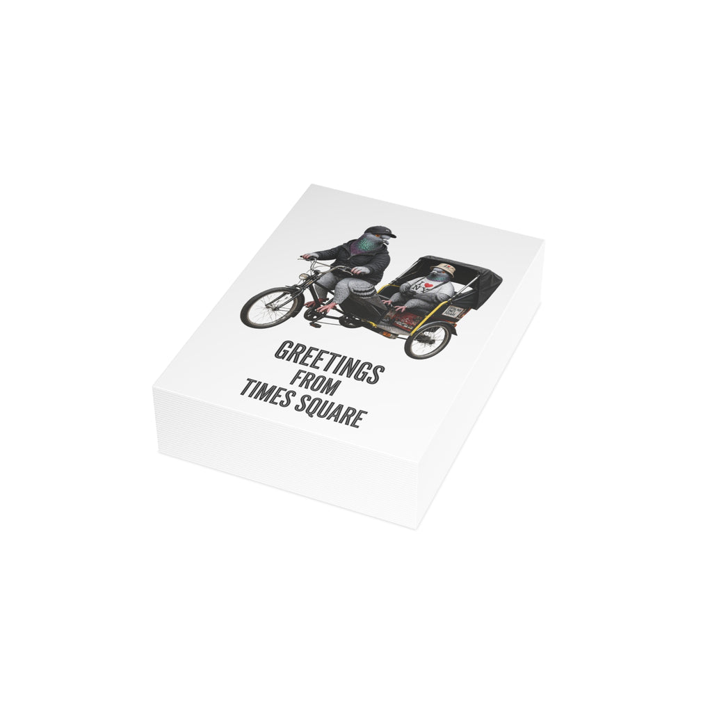 Times Square NYC Pigeon Postcard Bundle (envelopes included)