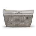 Canal Street Large Silver Makeup Bag —  T-Bottom Travel Bag