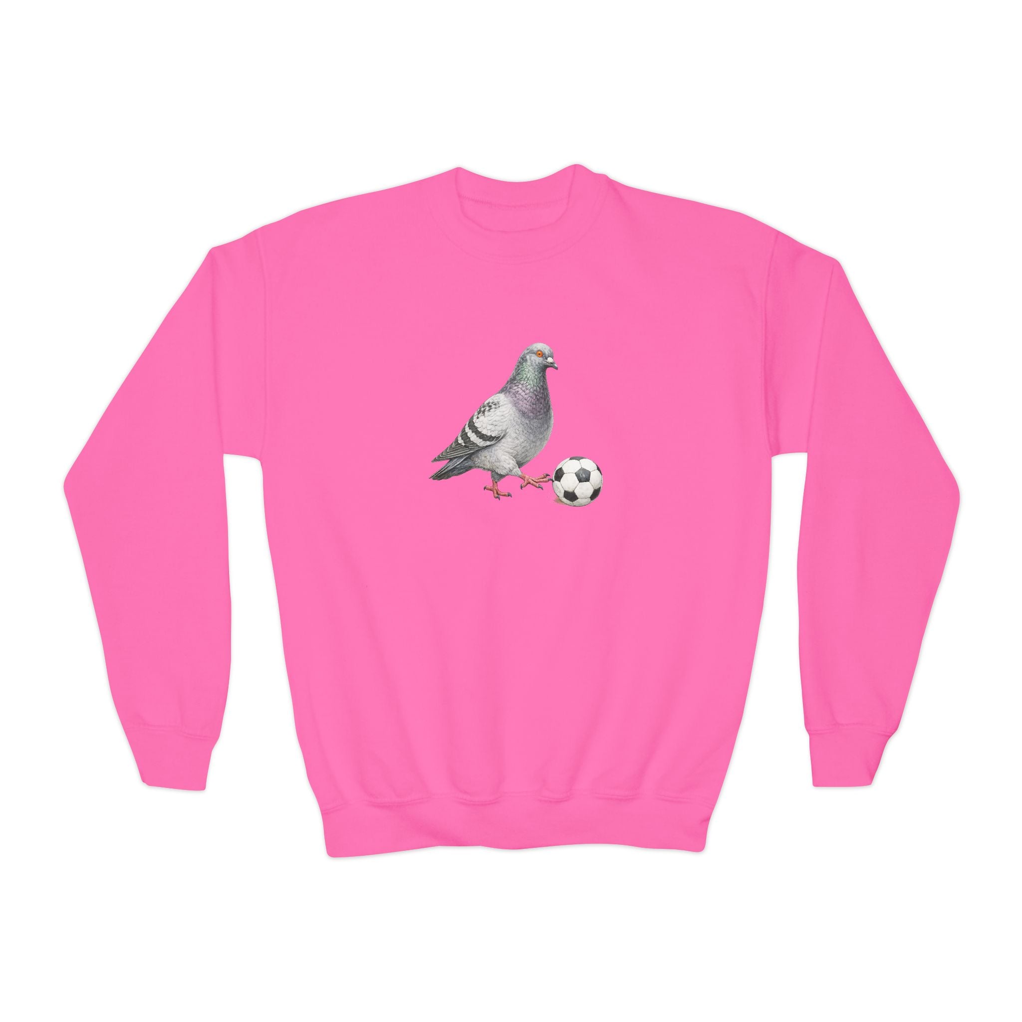 Customizable Corona NYC Pigeon NYC Kids Crewneck Sweatshirt    New York Soccer Player Bird Lover Childrens Sweater