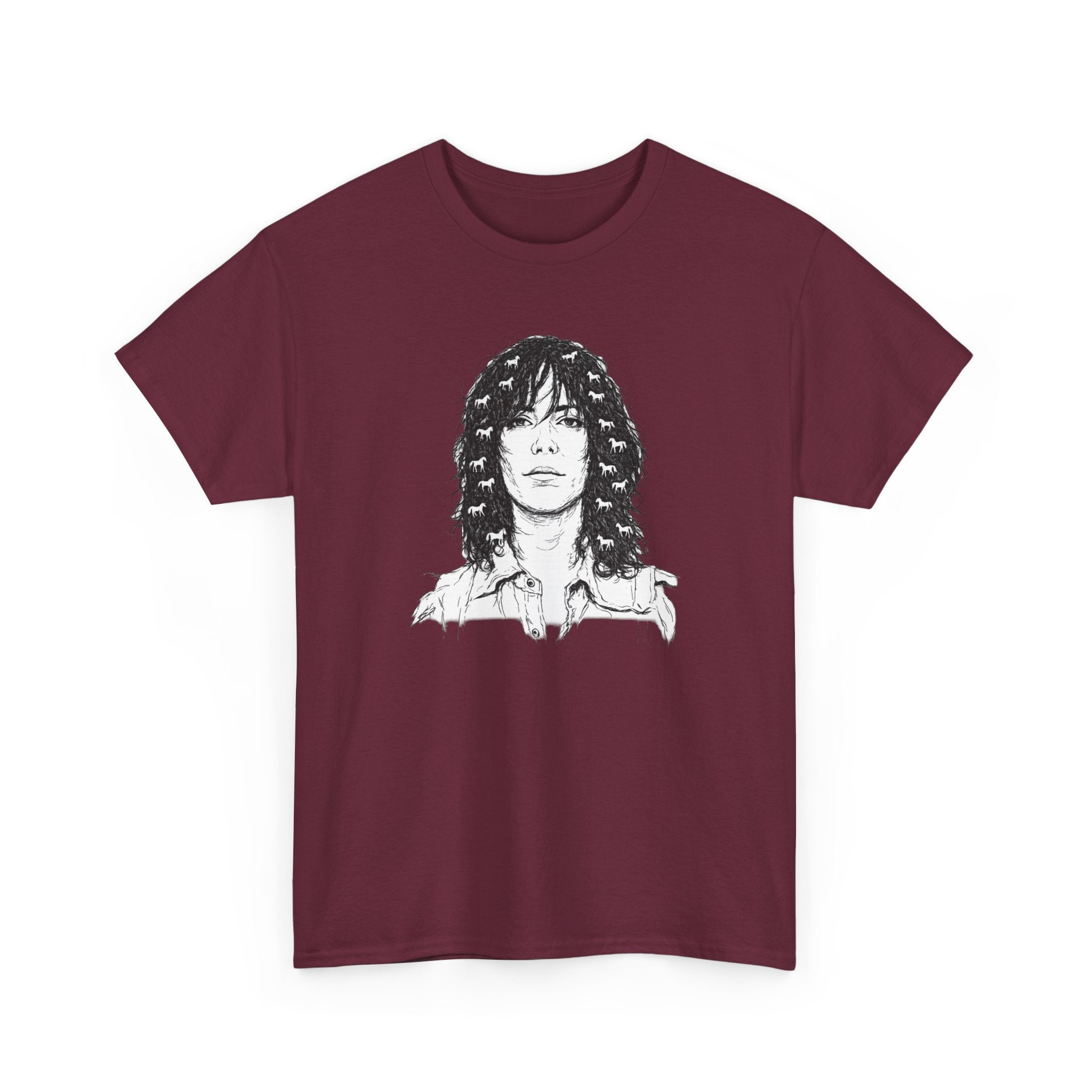 Horses Patti Smith T-Shirt | NYC Music Poet Tee