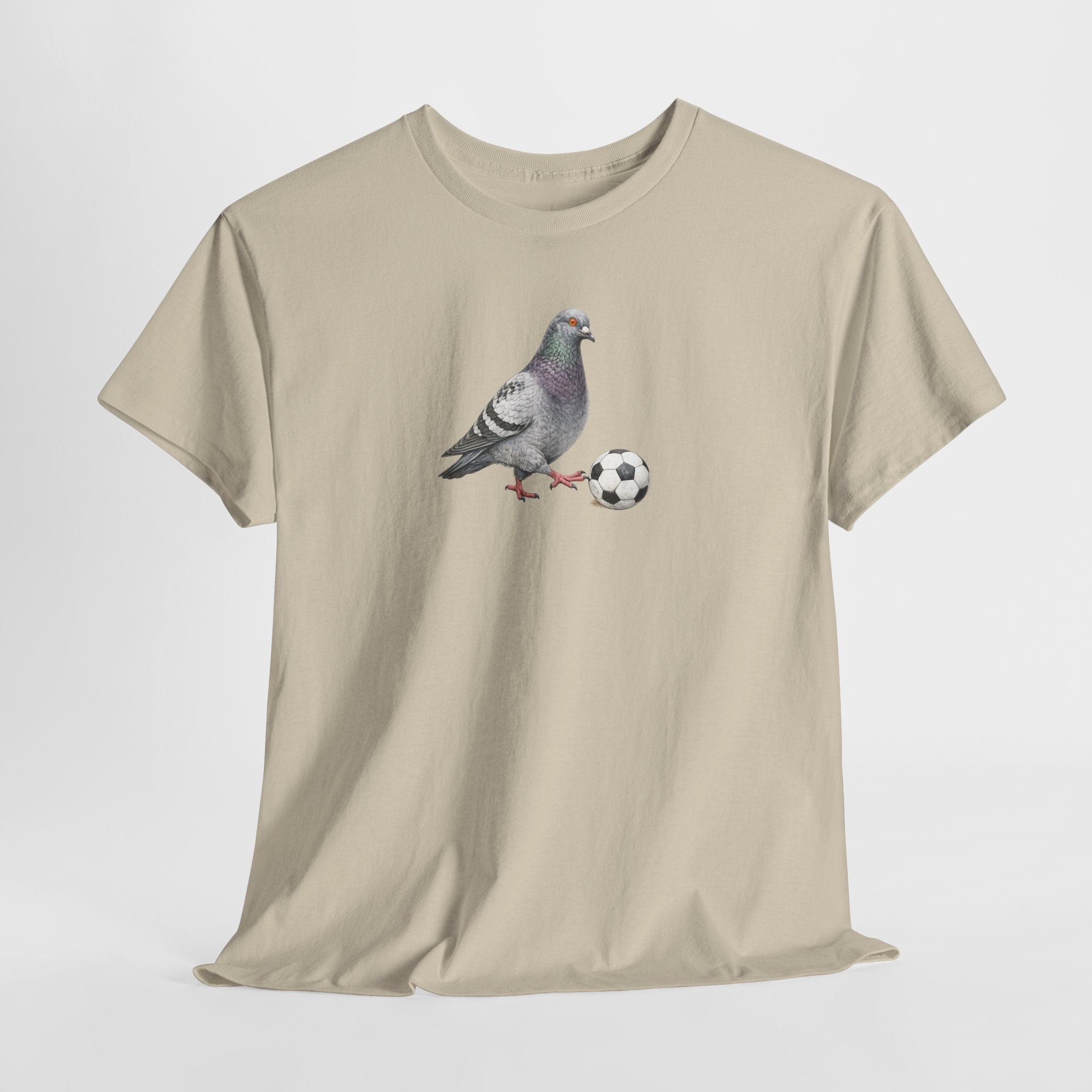 Customizable Corona NYC Pigeon Soccer T-Shirt | Soccer Player Tee