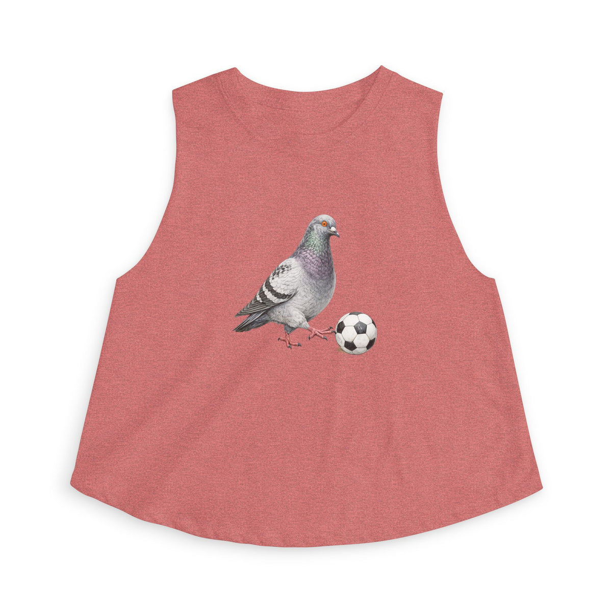 Corona NYC Pigeon Crop Top — Soccer Bird Lovers Tank