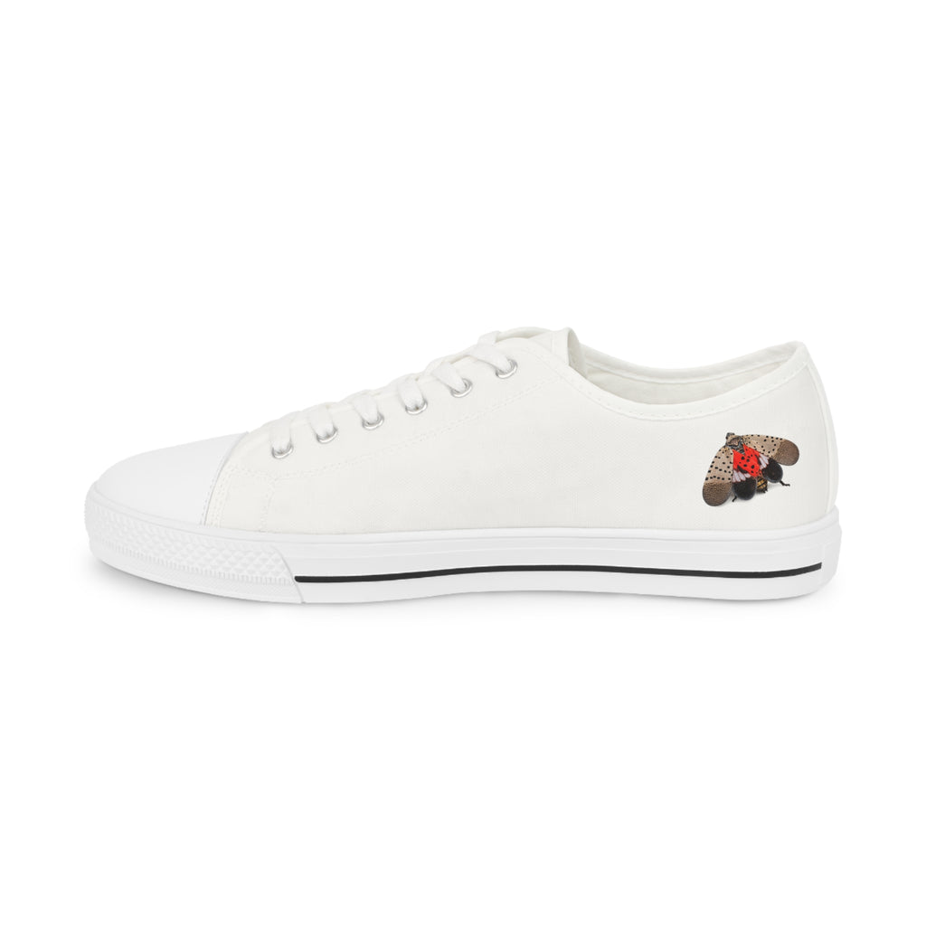 Men’s Spotted Lanternfly Stomper Sneakers — NYC summer Low Top Canvas Sneakers