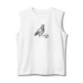 Customizable Corona NYC Pigeon Soccer Muscle Tank Top | Soccer Player Bird Lovers Tee
