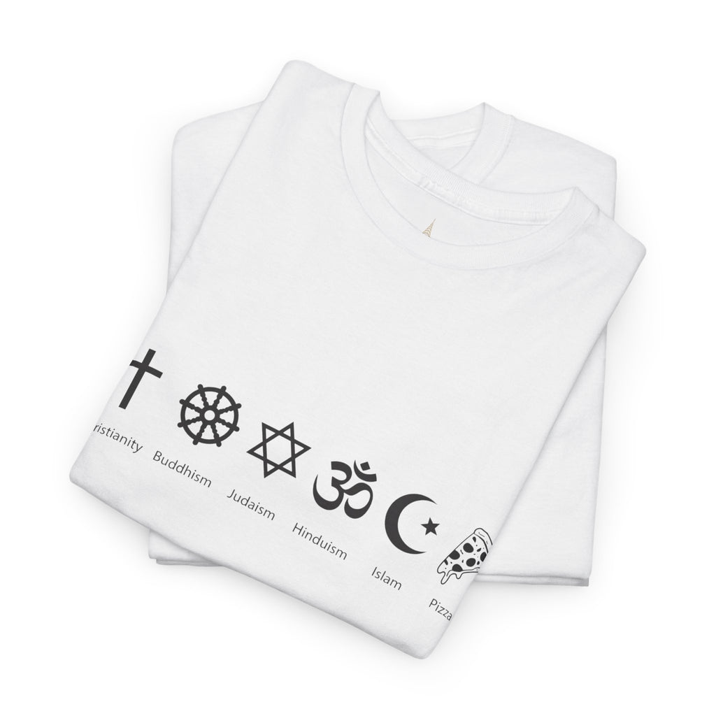 Pizza Is My Religion T-Shirt   I Believe In Pizza Tee