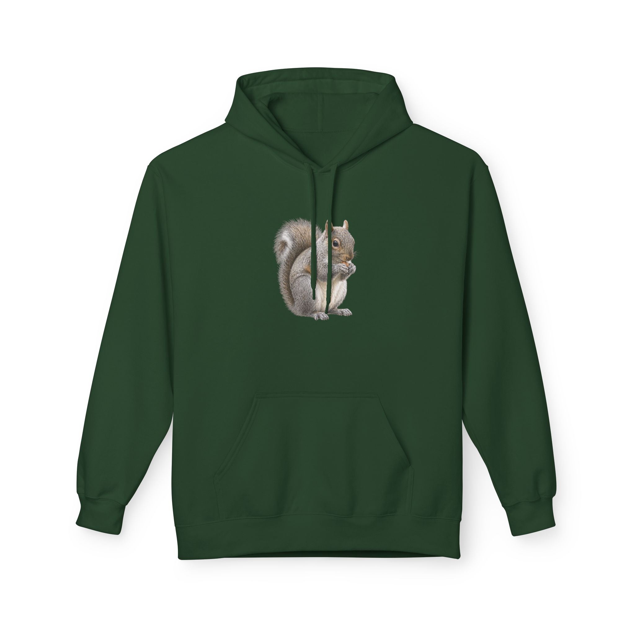 NYC Squirrel Hoodie — New York Hooded Pullover Sweatshirt
