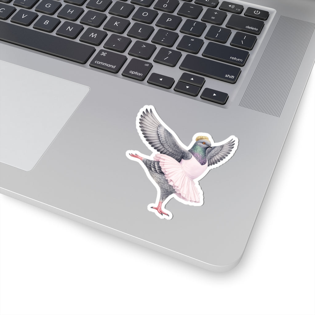 Lincoln Square NYC Pigeon 3" x 3" Sticker