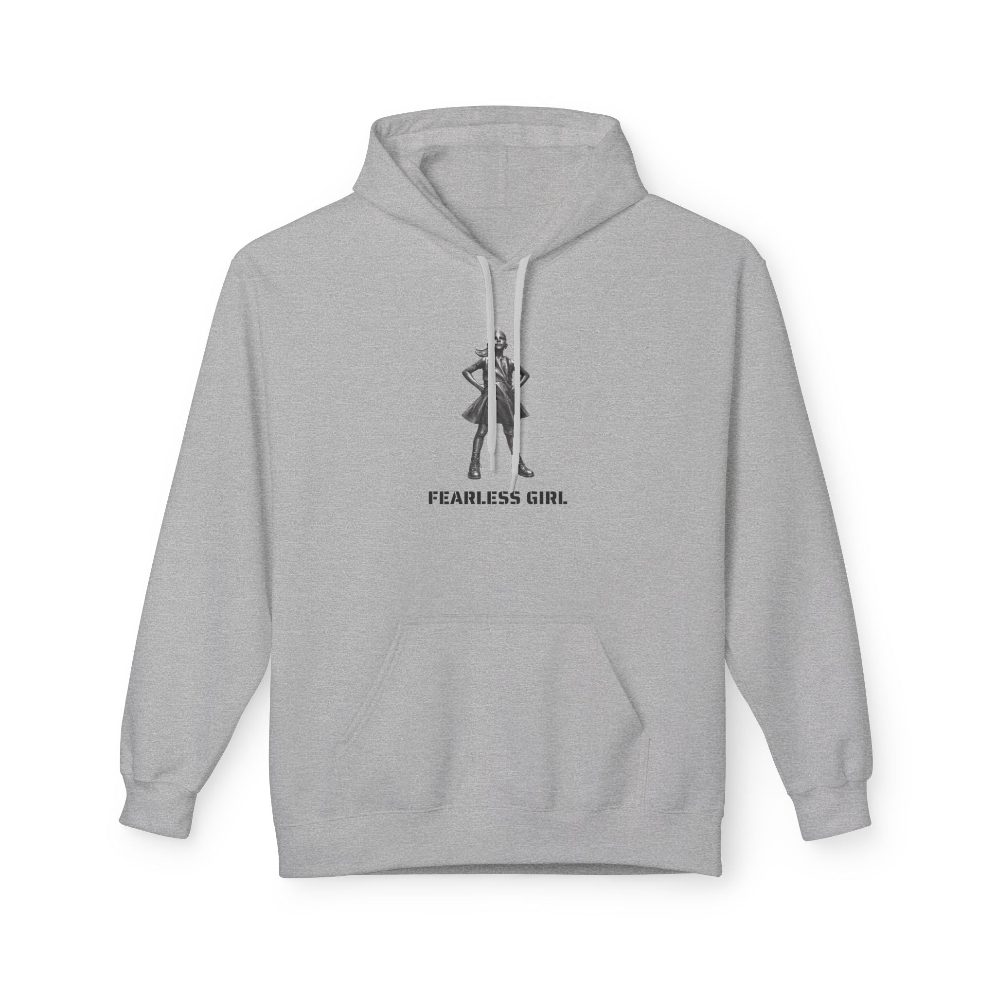 Fearless Girl Hoodie | NYC Empowerment Feminist Hooded Sweatshirt