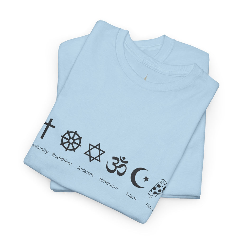 Pizza Is My Religion T-Shirt   I Believe In Pizza Tee