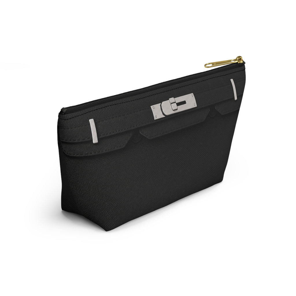 Canal Street Black Makeup Bag —  T-Bottom Travel Bag