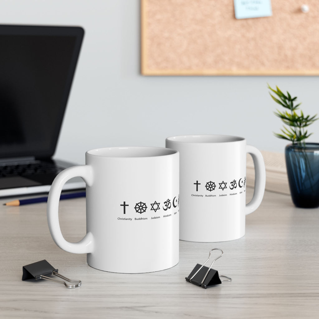 I Belive In Pizza Mug | Pizza Is My Religion Ceramic Mug