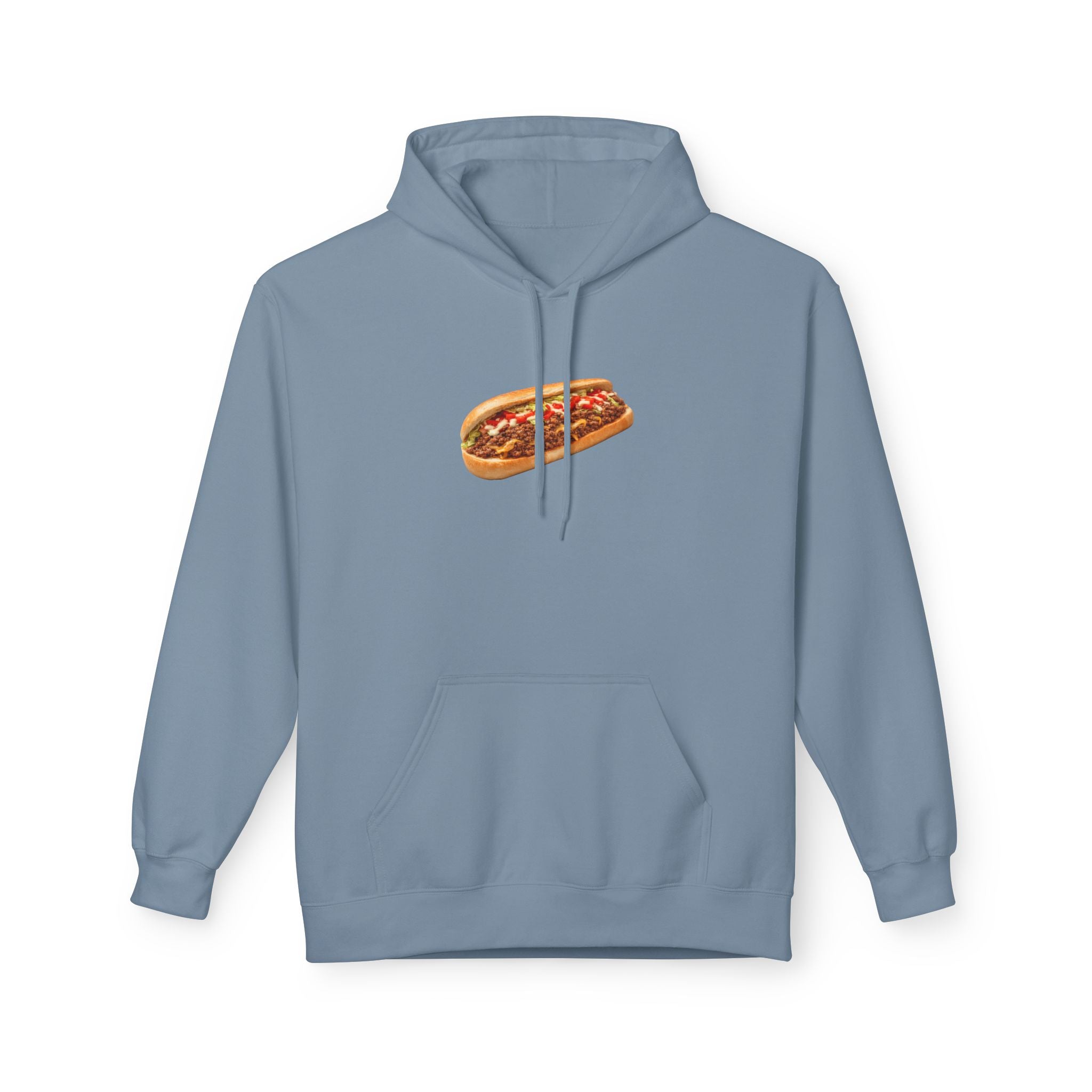 NYC Chopped Cheese Hoodie — New York Sandwich Hooded Pullover Sweatshirt