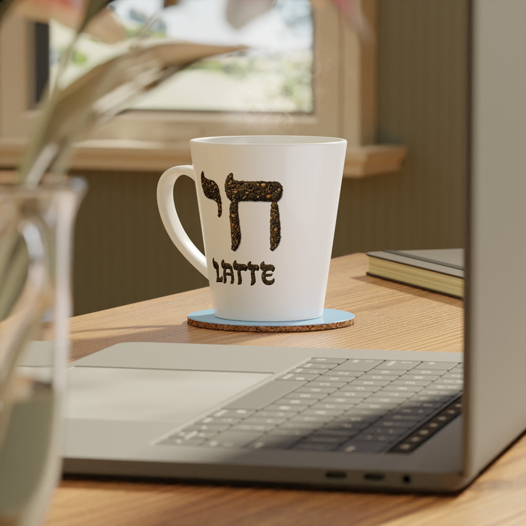 Hebrew Chai Latte Mug, 12oz