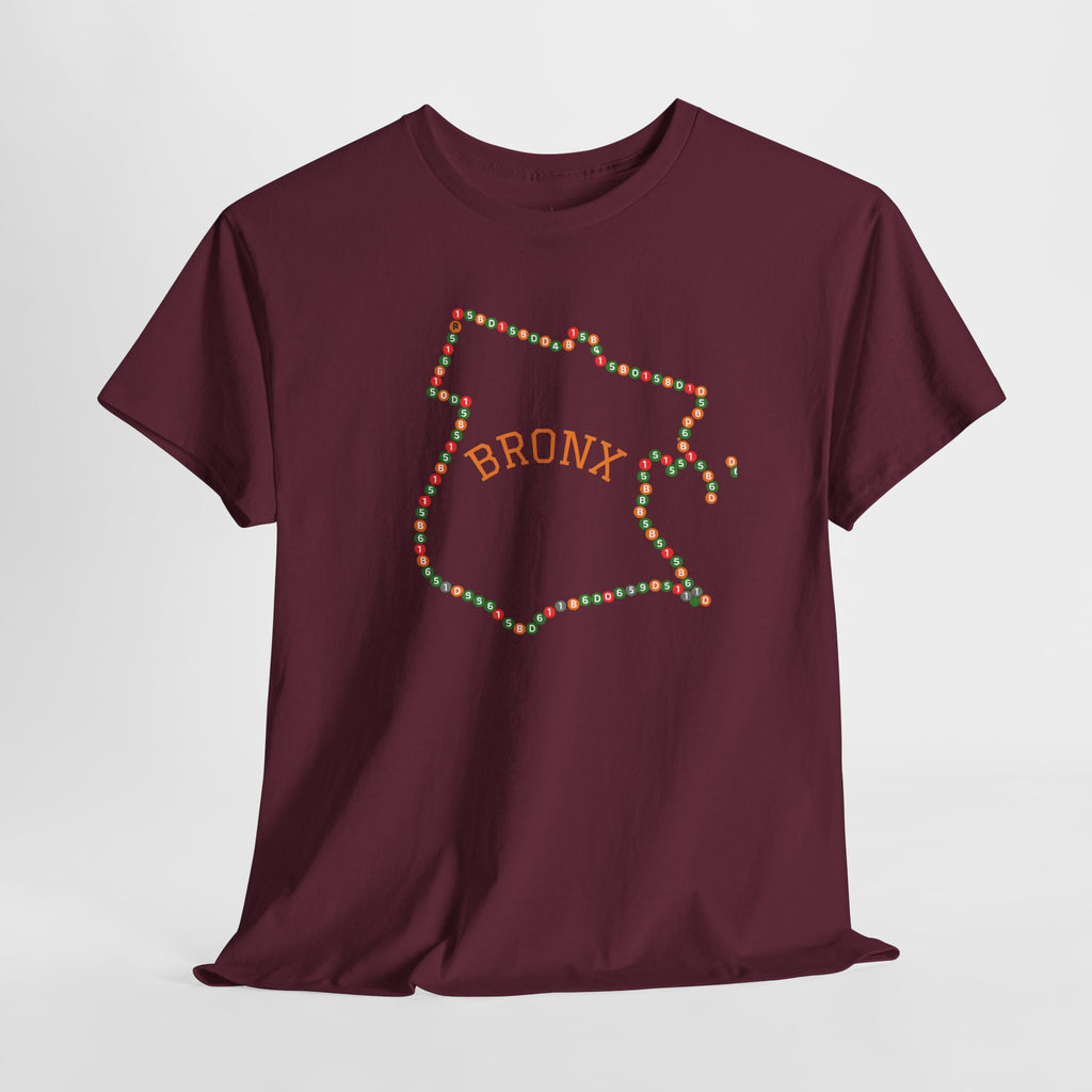 The Bronx Map T-Shirt | Subway Signs Tee