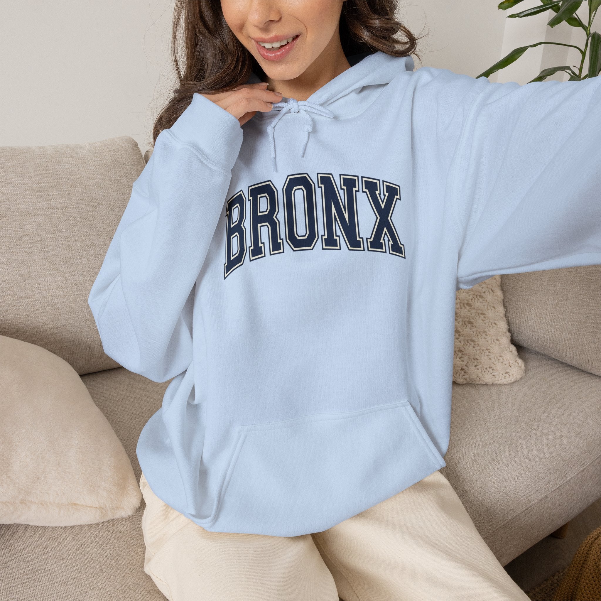 Bronx Hoodie — Garment-Dyed Pullover Hooded Sweater