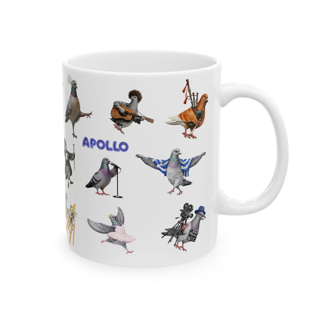 You're One Talented Bird Artistic NYC Pigeon 11oz Coffee Mug