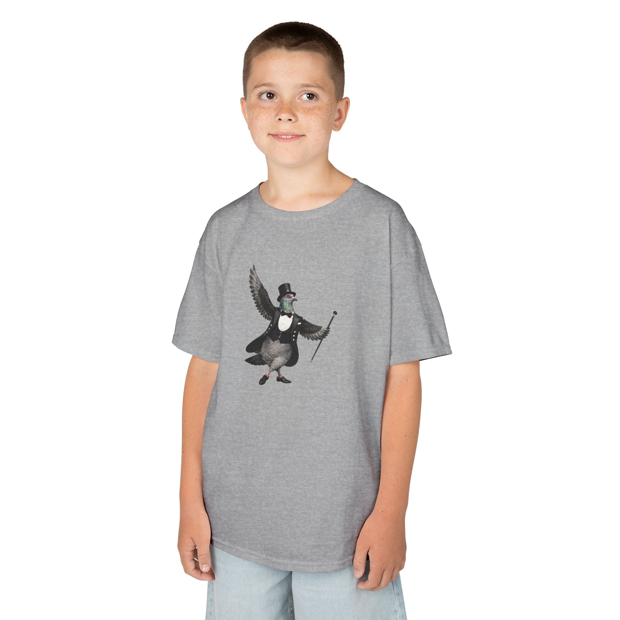 Customizable Broadway NYC Pigeon Theater Kid Tee —  T-Shirt for Children
