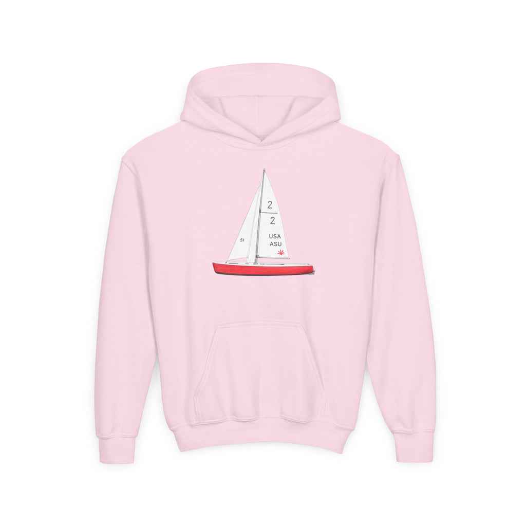 Central Park Model Sailboat NYC Kids Hoodie | New York Childrens Hooded Sweatshirt