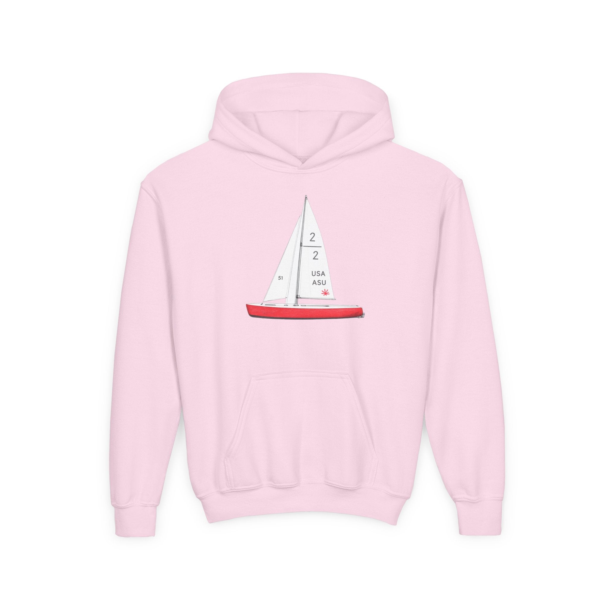 Central Park Model Sailboat NYC Kids Hoodie | New York Childrens Hooded Sweatshirt