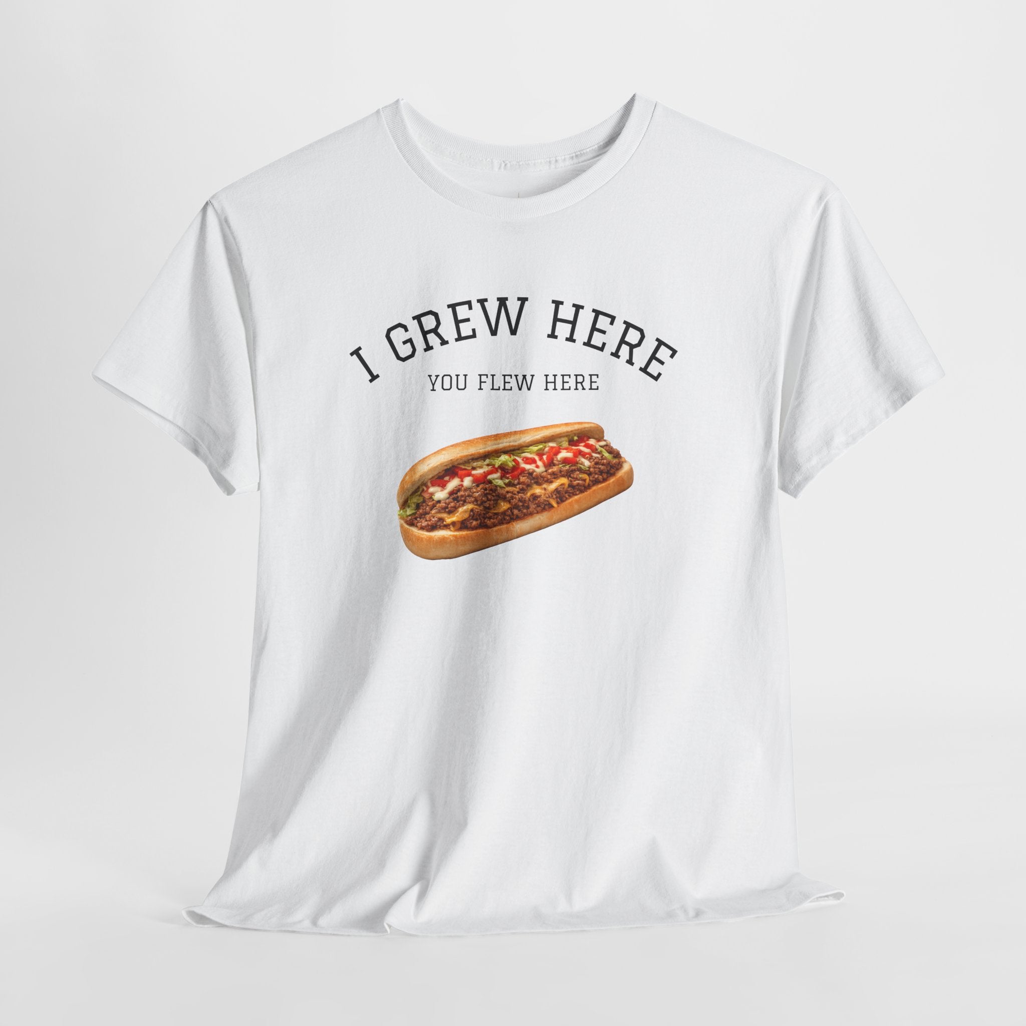 Chopped Cheese T-Shirt | I Grew Here You Flew Here New York City Bodega Food Tee