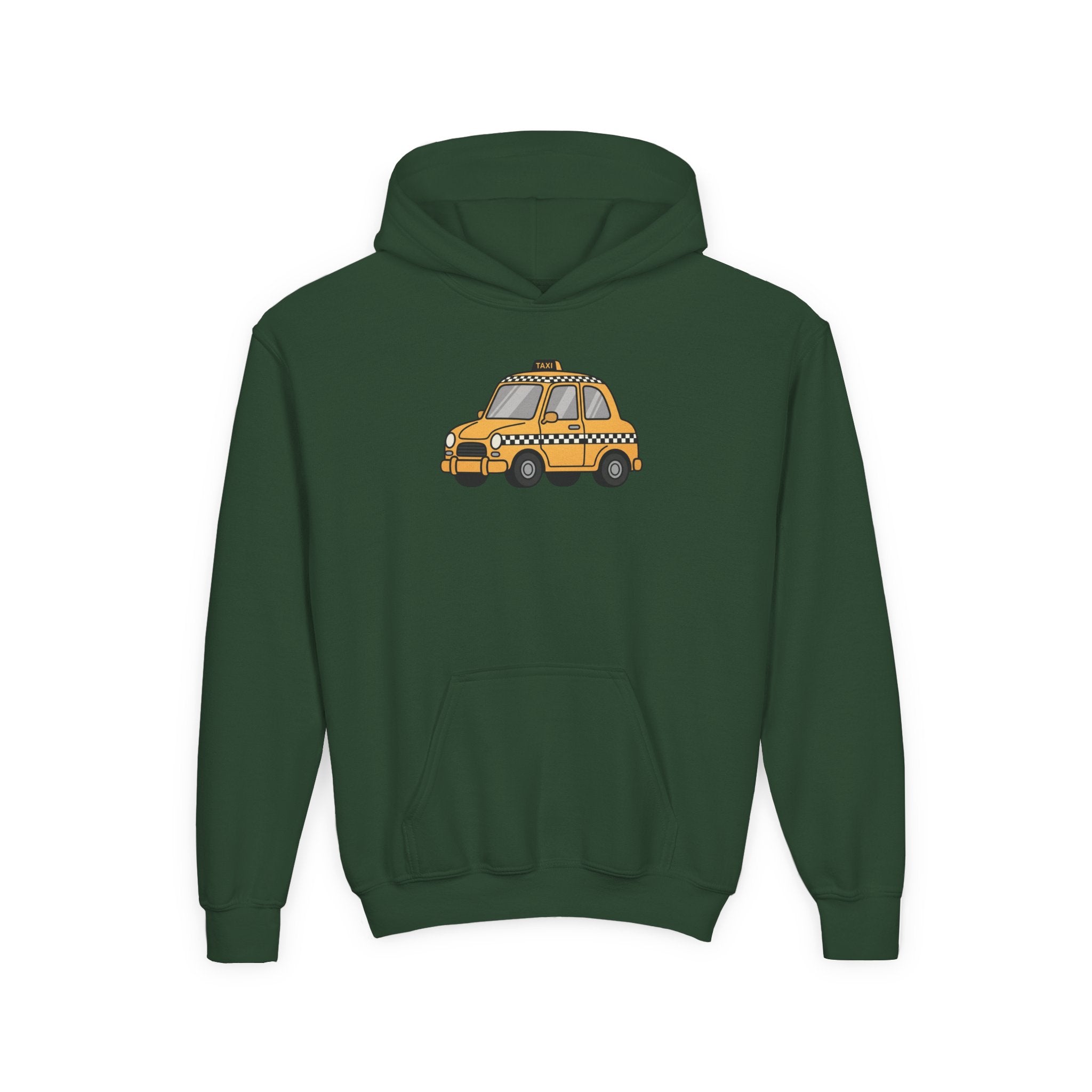 Taxi Cab NYC Kids Hoodie | New York Childrens Hooded Sweatshirt