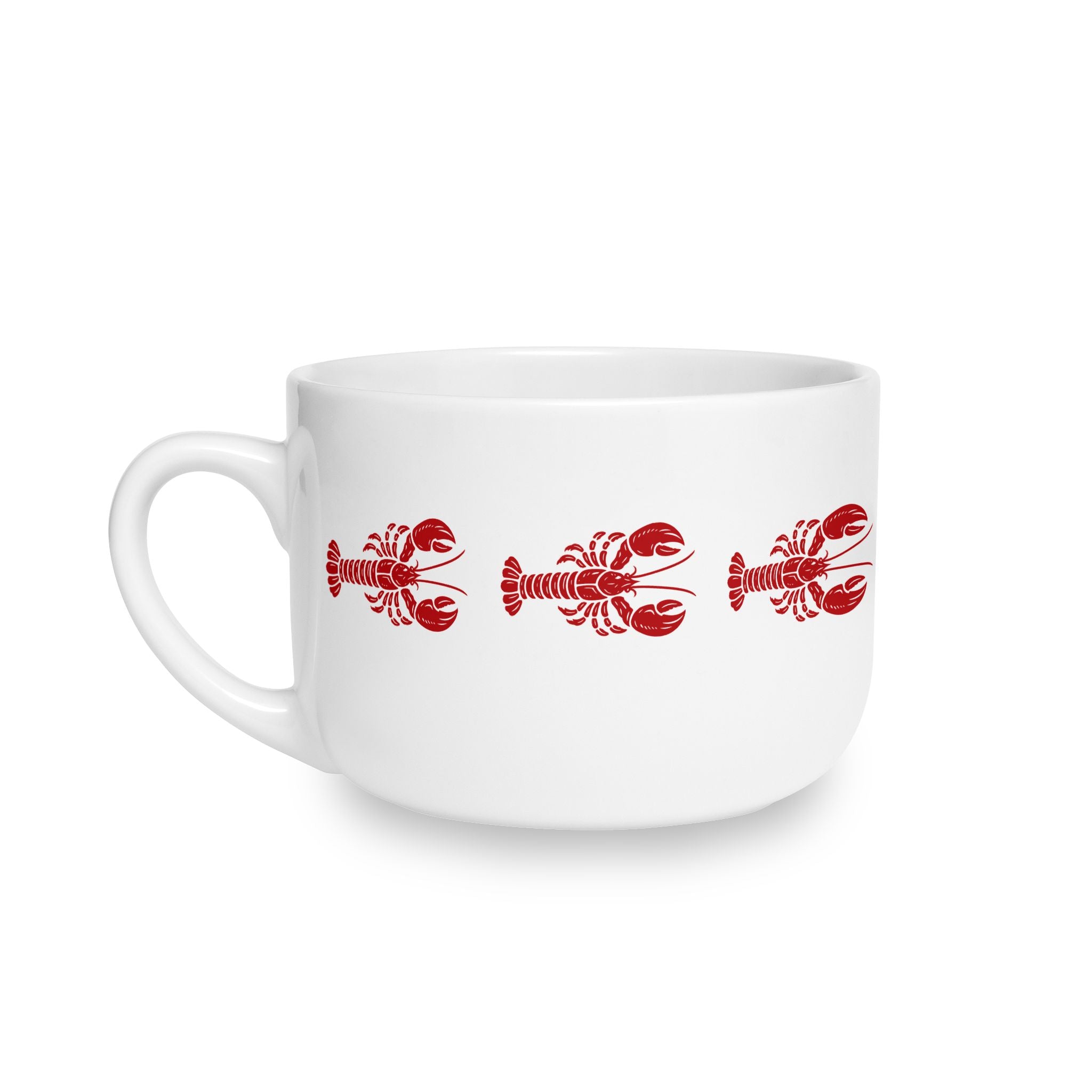 Hamptons Lobster Bisque 25oz Ceramic Soup Bowl