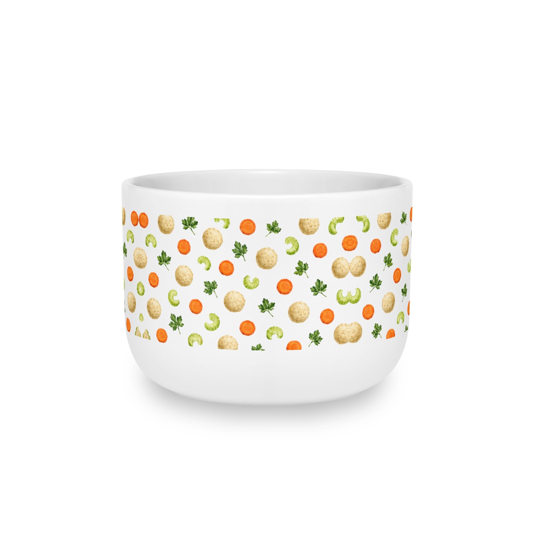 Matzo Ball Soup Bowl  25oz Ceramic Matzah Ball Bowl
