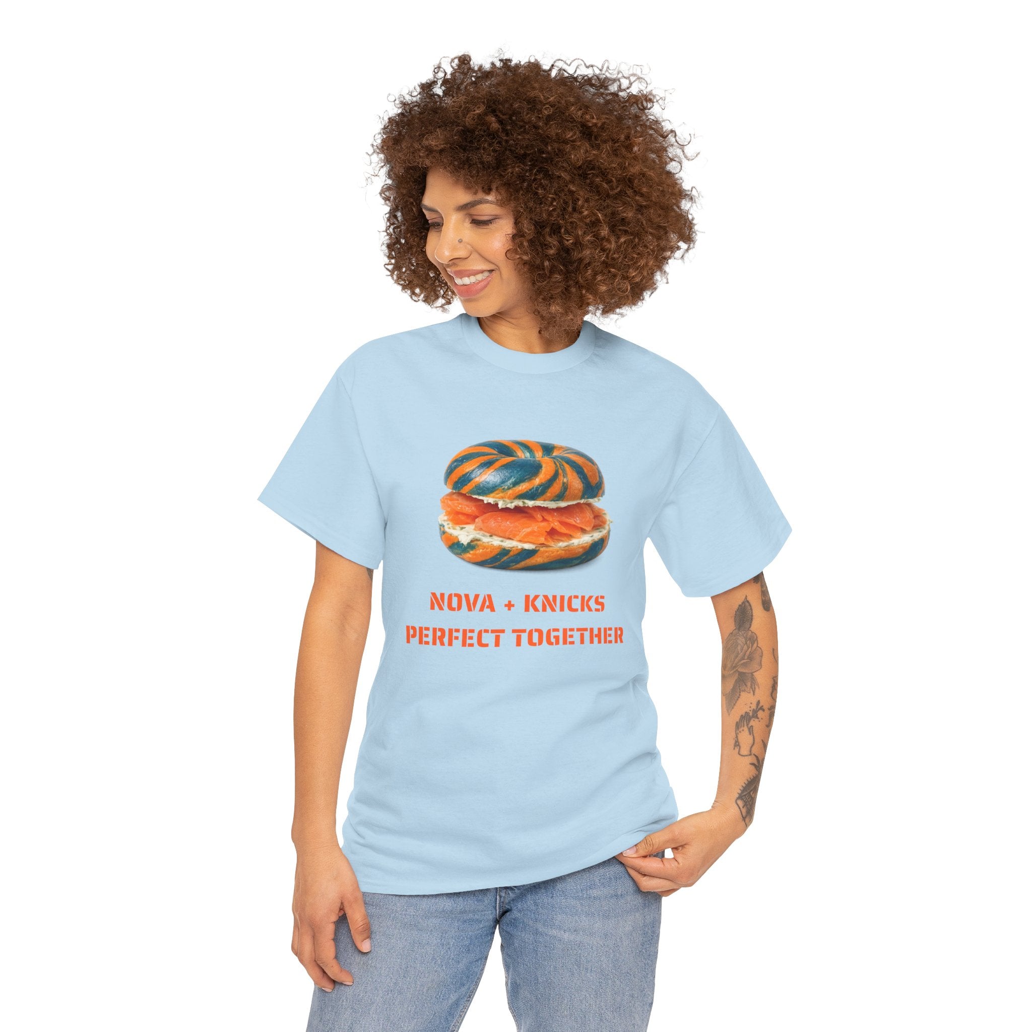 Nova Knicks Tee | New York Basketball Bagel T-Shirt