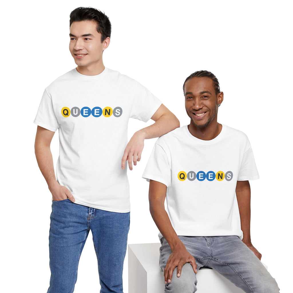 Queens T-Shirt | NYC Subway Signs Tee