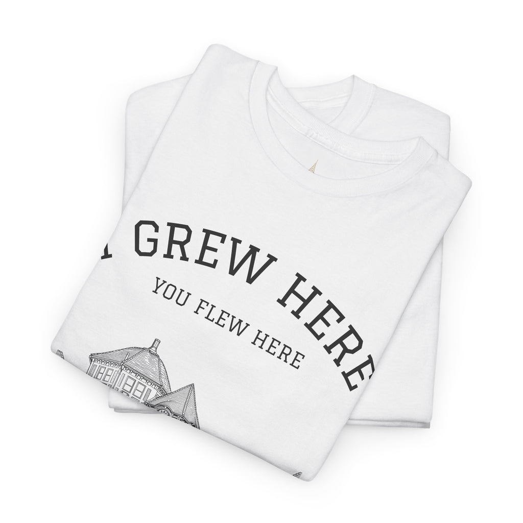 Forest Hills Station Plaza T-Shirt | I Grew Here You Flew Here New York City Queens Station Plaza Tee