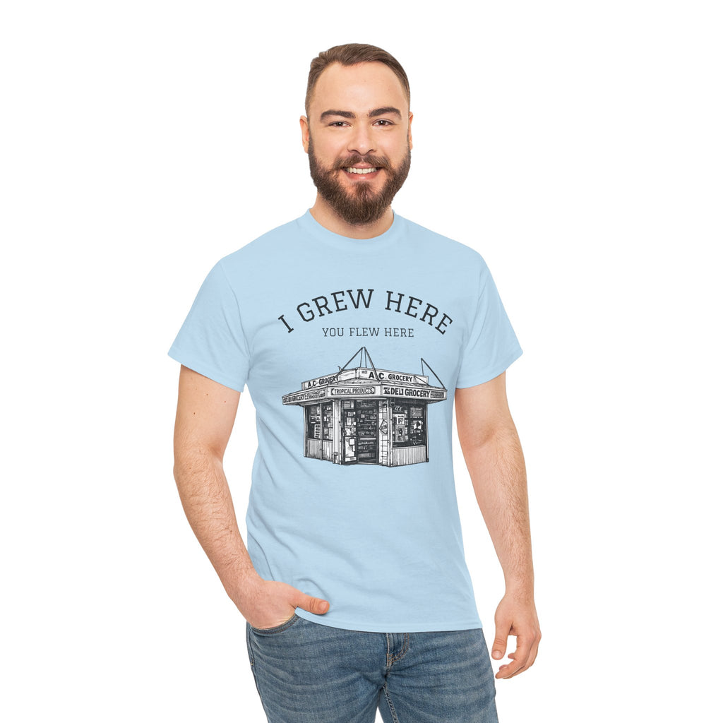 NYC Bodega T-Shirt | New York I Grew Here You Flew Here Tee