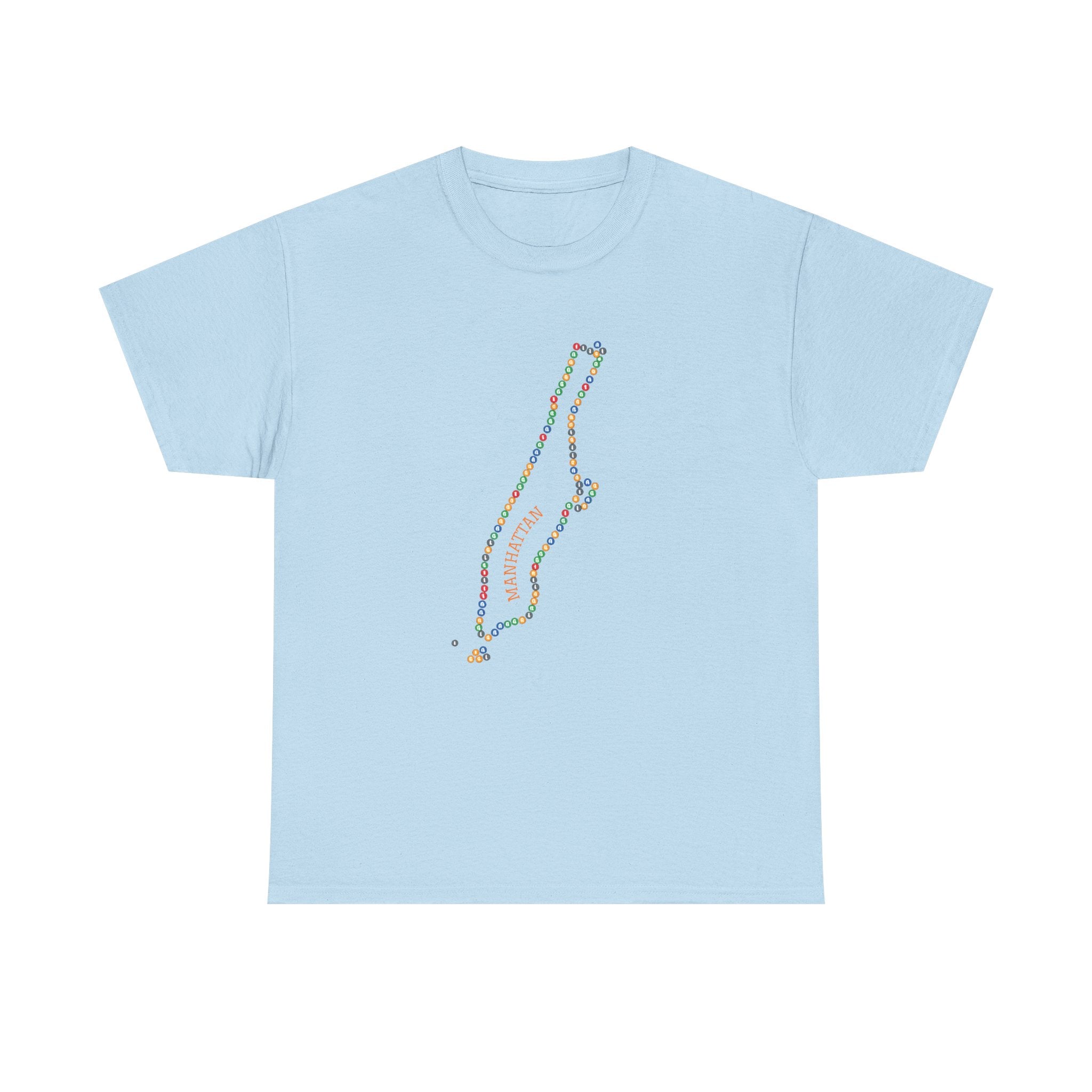 Manhattan Map T-Shirt | Subway Signs Tee