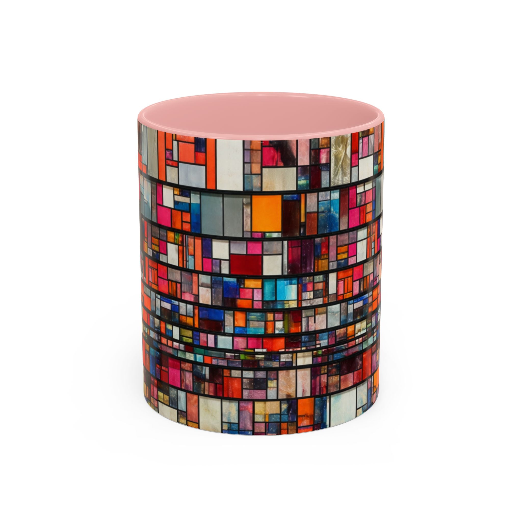 DUMBO Brooklyn Mosaic Water Tower Accent Coffee Mug 11oz