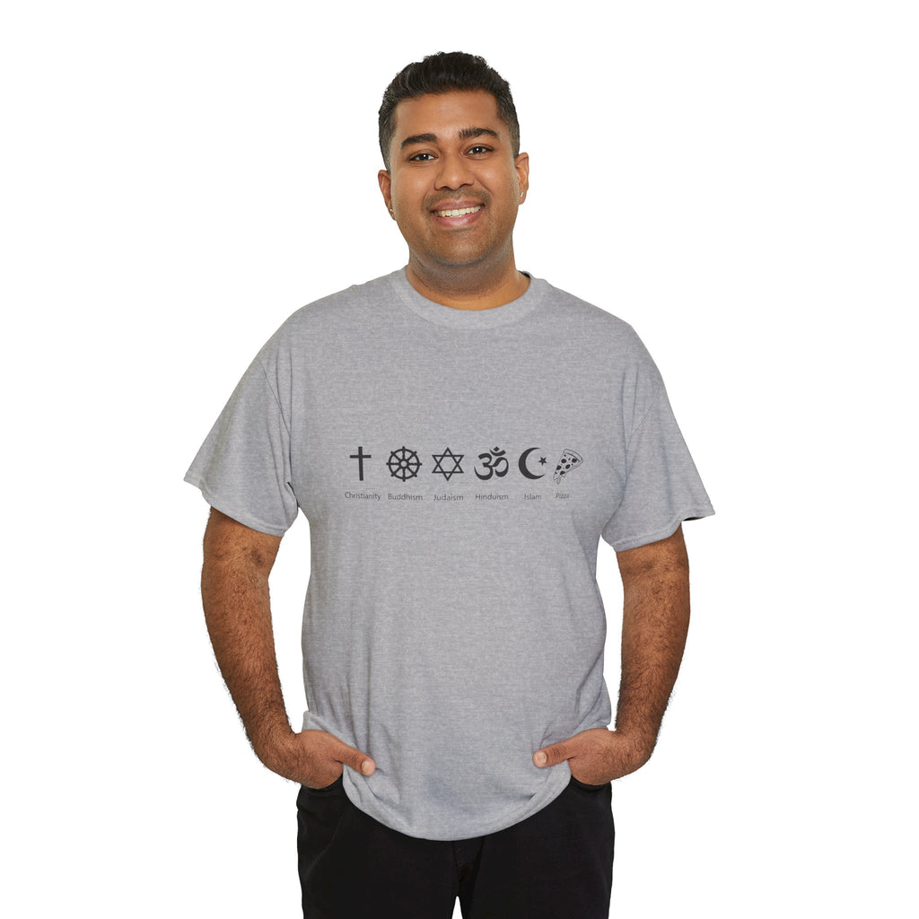 Pizza Is My Religion T-Shirt   I Believe In Pizza Tee