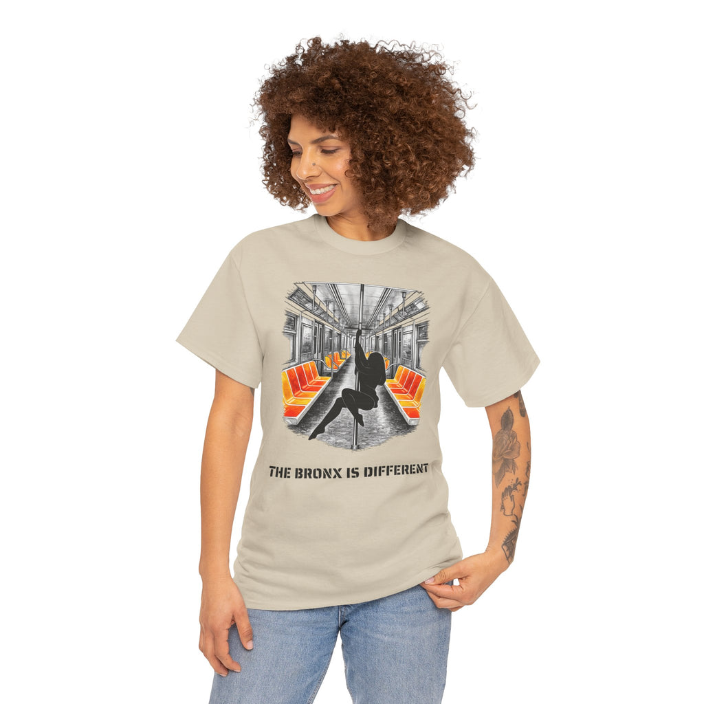 Bronx Subway Dancer Tee | NYC Pole Dancer T-shirt