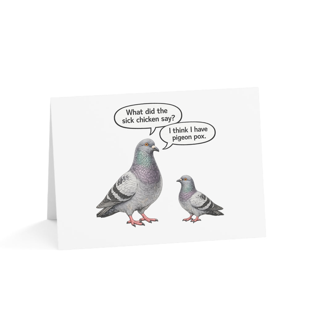 NYC Pigeon Father's Day Greeting Card | Dad Jokes Father's Day Card