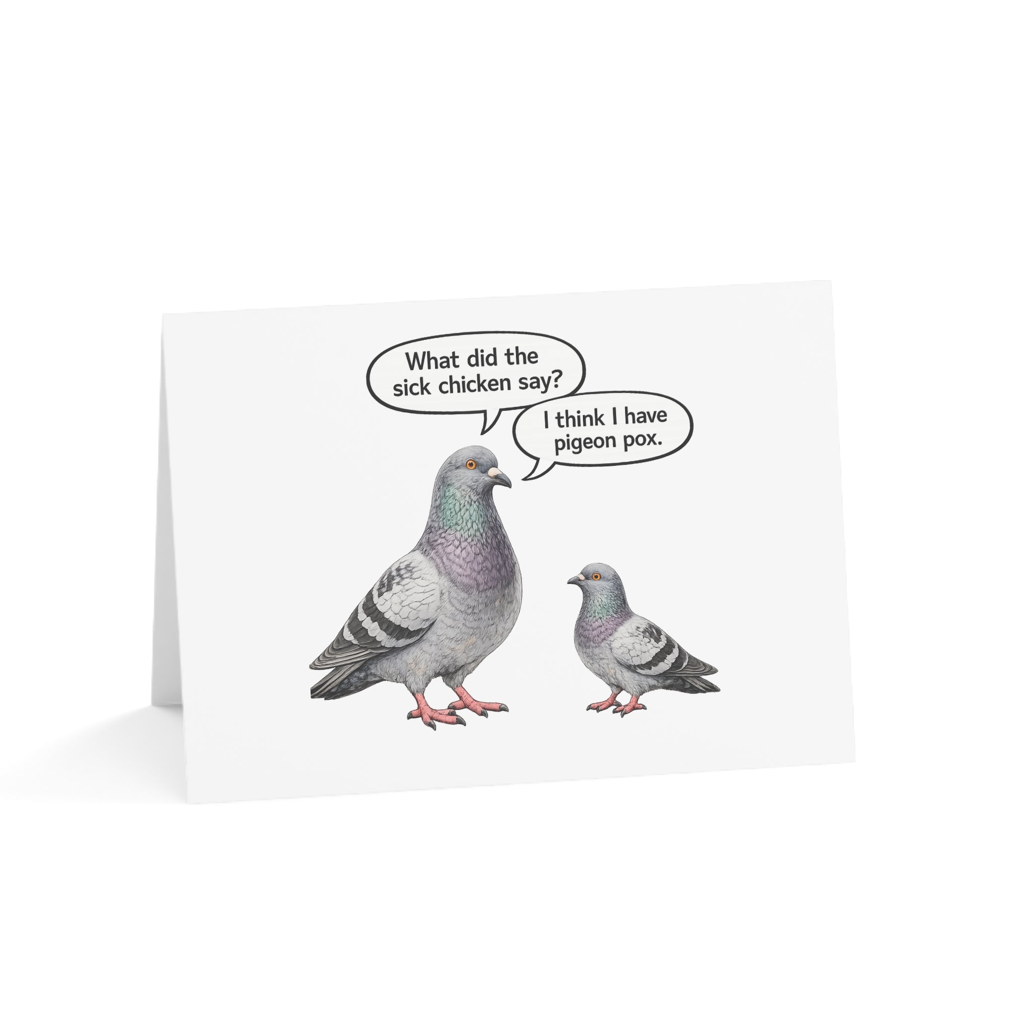 NYC Pigeon Father's Day Greeting Card | Dad Jokes Father's Day Card