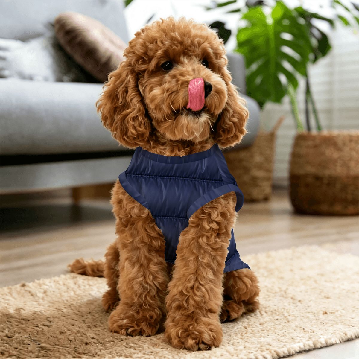 Financial District Polyester Small Dog Vest   FiDi Finance Bro Dog