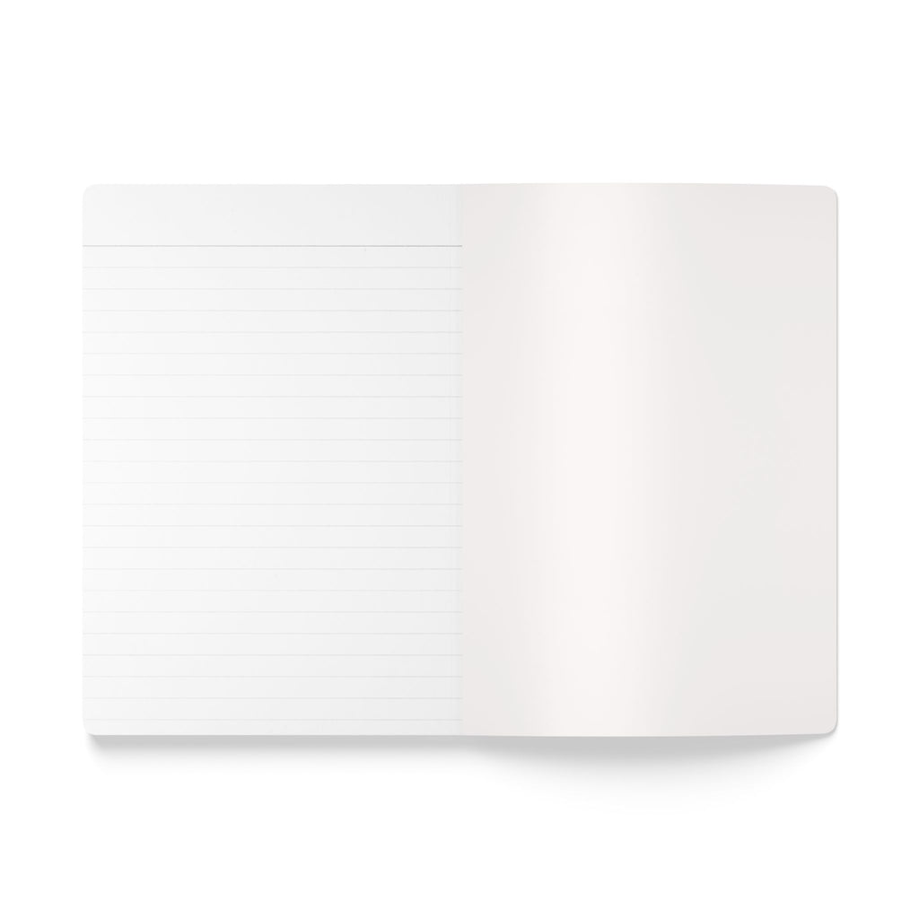Icons of the Hamptons Heather Gray Softcover Notebook