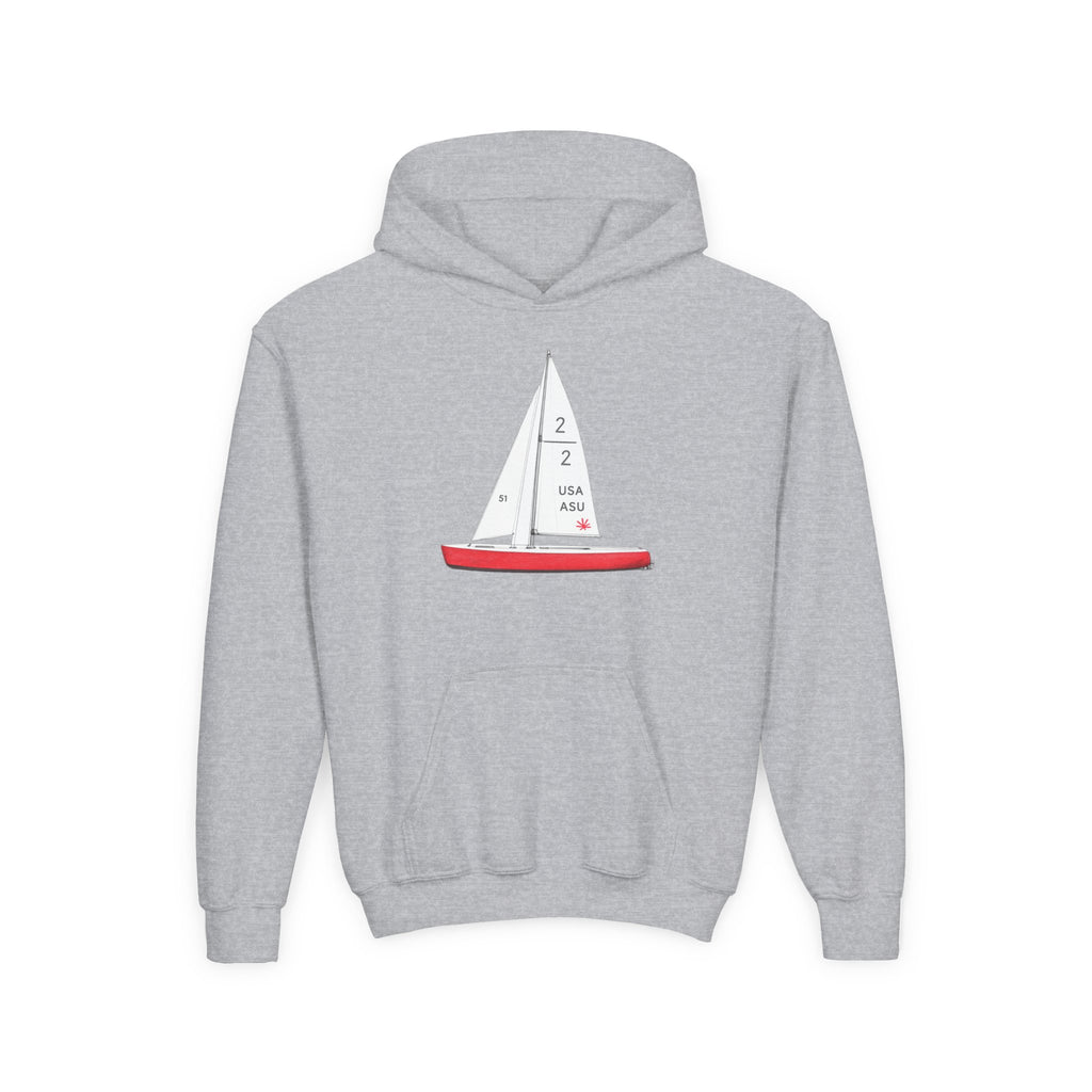 Central Park Model Sailboat NYC Kids Hoodie | New York Childrens Hooded Sweatshirt