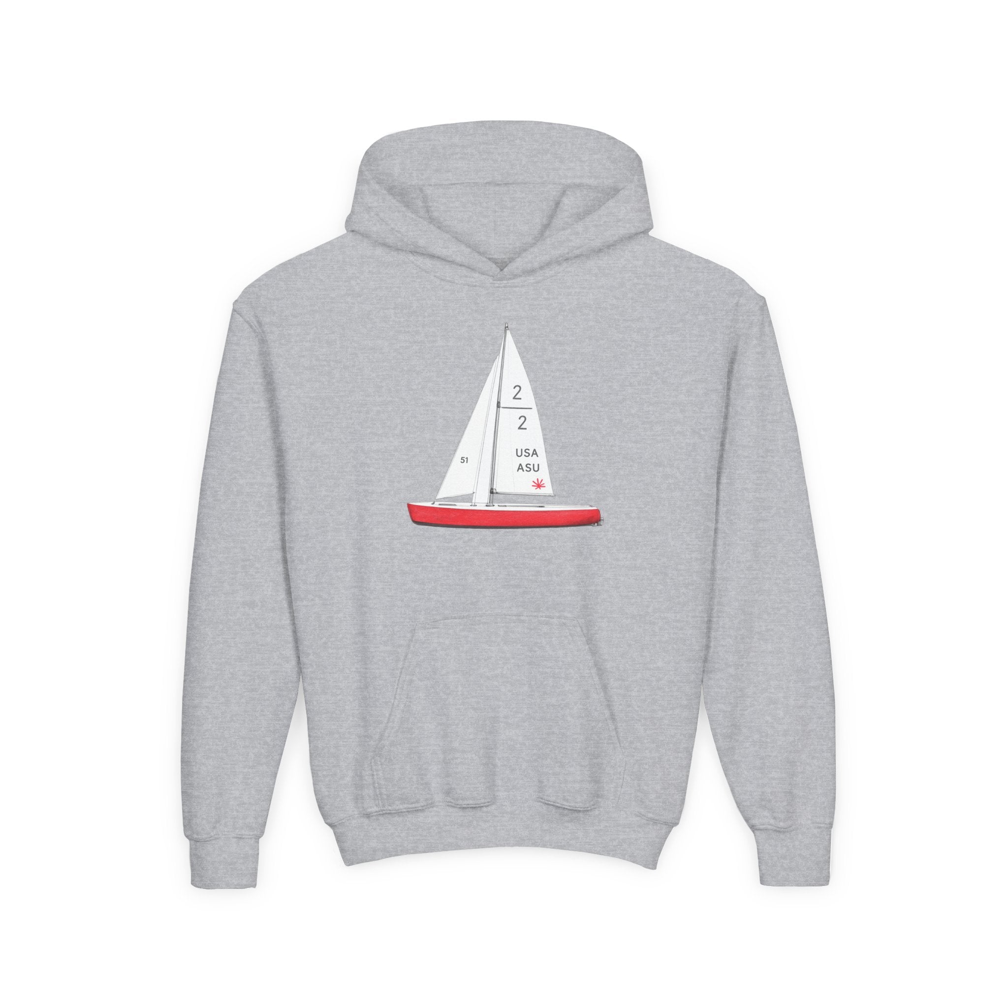 Central Park Model Sailboat NYC Kids Hoodie | New York Childrens Hooded Sweatshirt