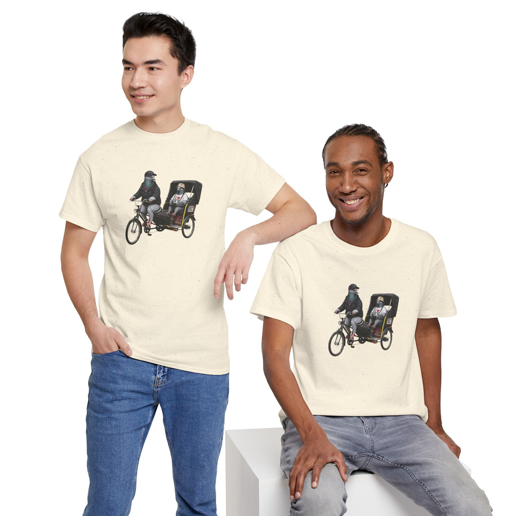 Customizable Times Square NYC Pigeon T-Shirt | Baseball Fan Tee