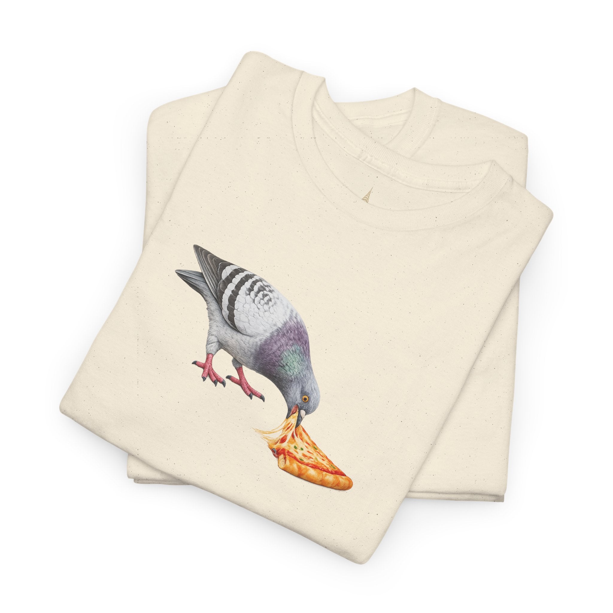Customizable Little Italy NYC Pigeon T-Shirt | New York Pizza Lover Tee