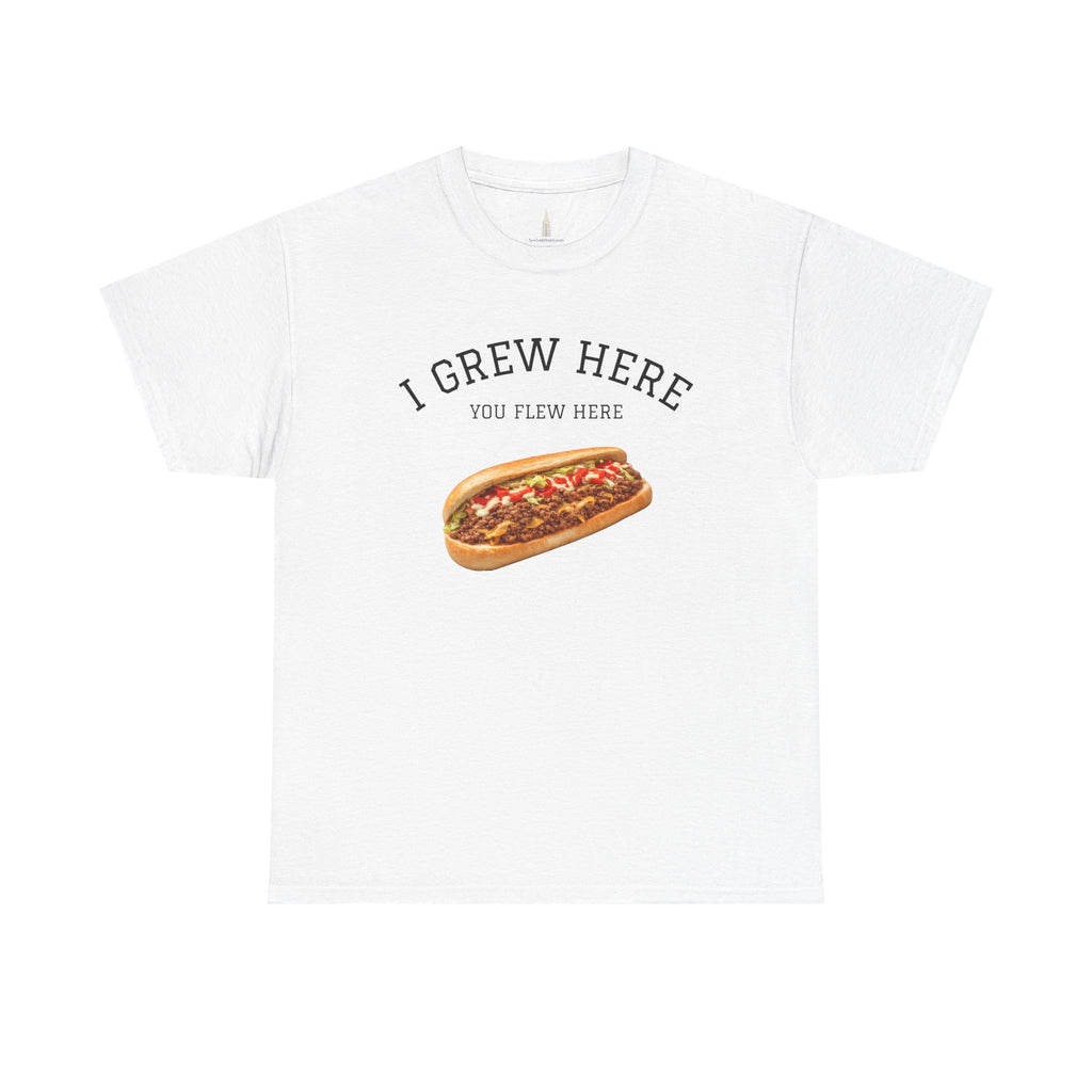 Chopped Cheese T-Shirt | I Grew Here You Flew Here New York City Bodega Food Tee