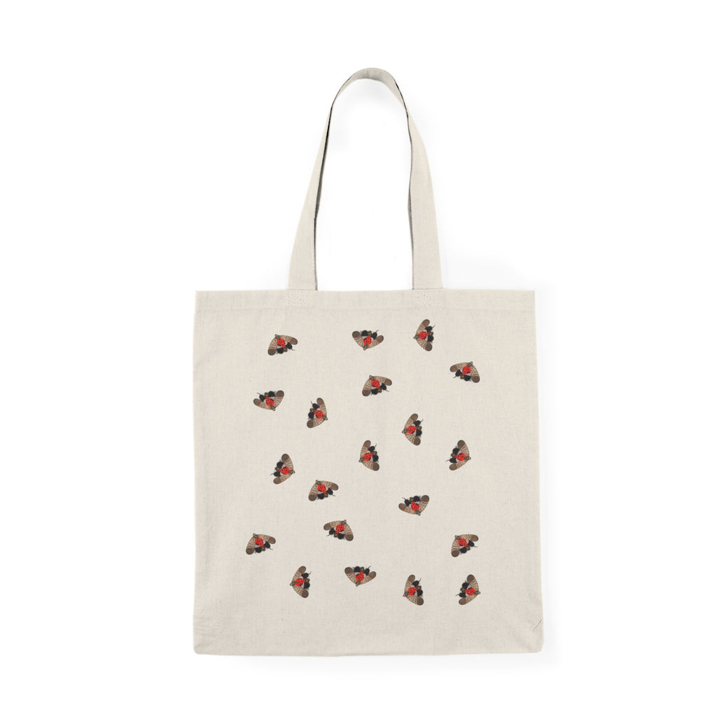 NYC Lanternfly Invasion Subway Tote Bag | New York Insect bag
