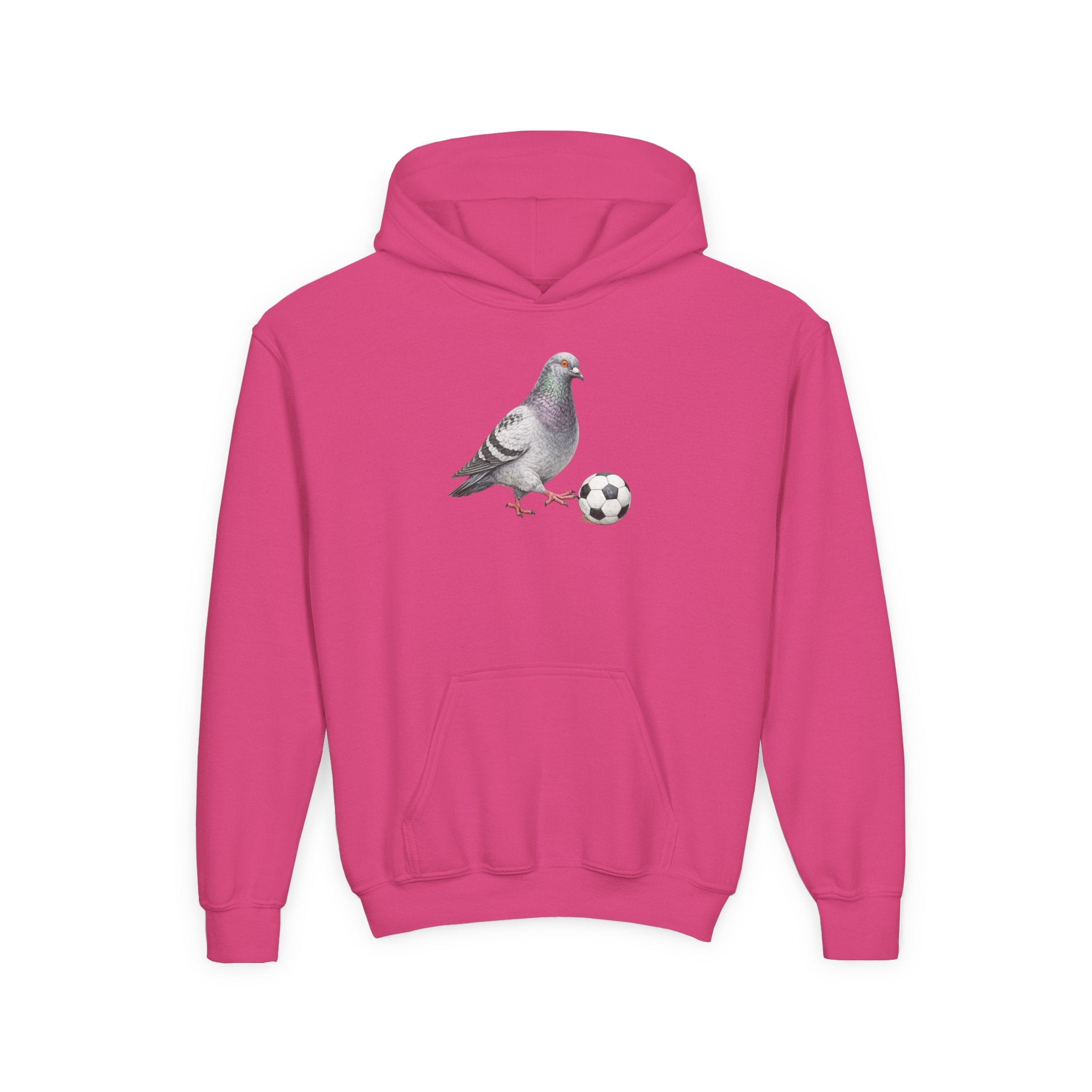 Customizable Corona NYC Pigeon NYC Kids Hoodie | New York Soccer Player Bird Lovers Childrens Hooded Sweatshirt