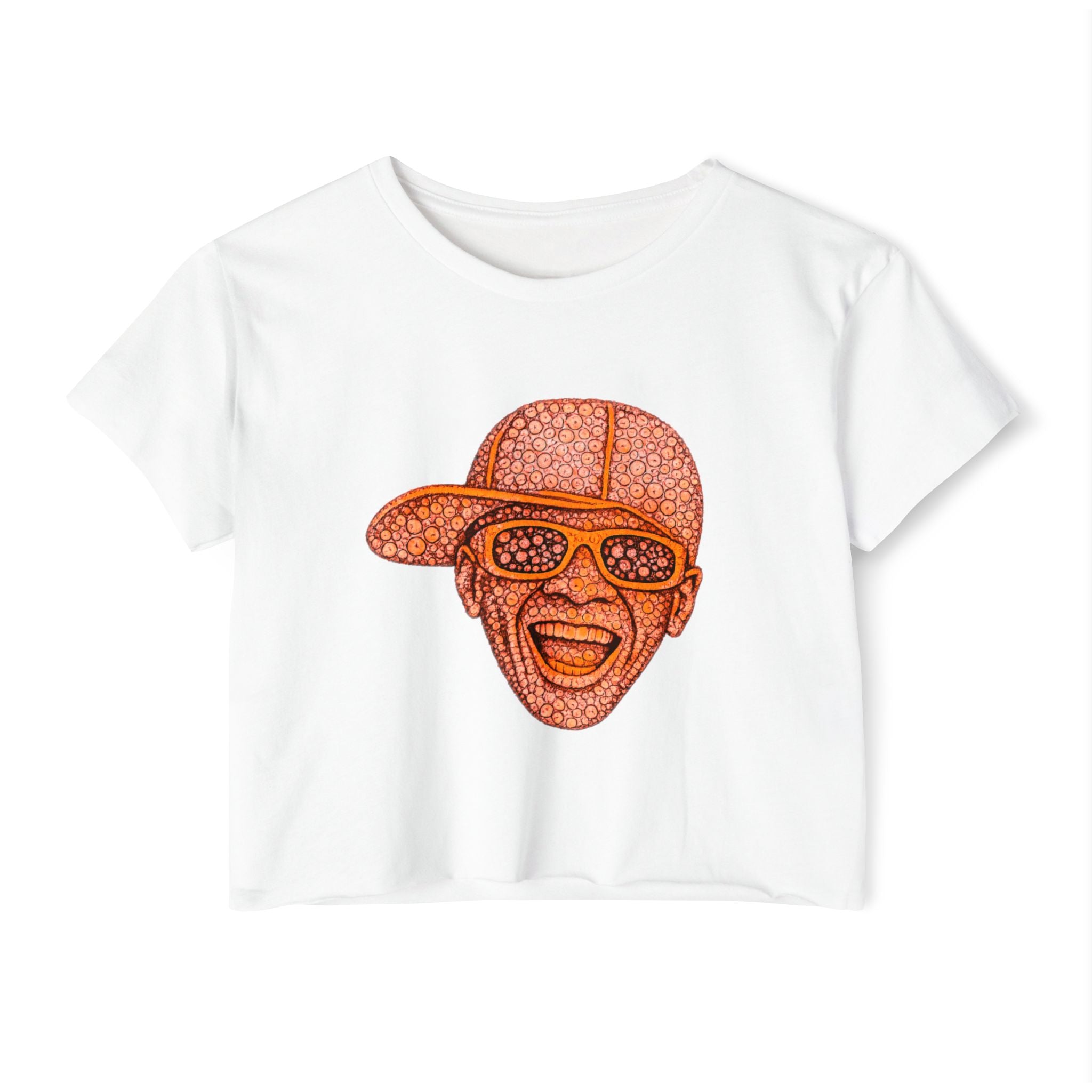 Clock Flavor Flav Crop Top T-shirt   Music Tee