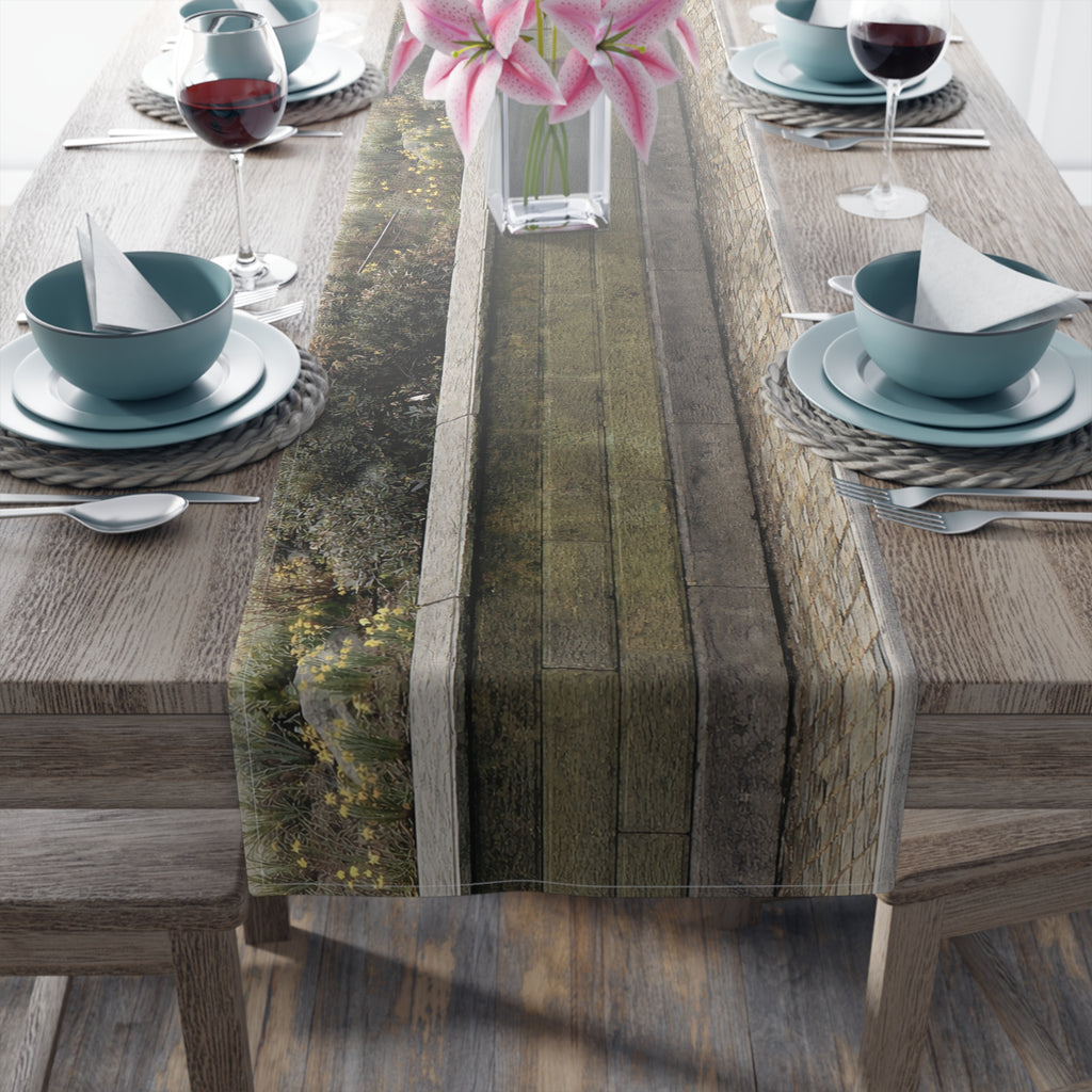 Central Park Perimeter Wall Table Runner – Central Park Wall Picnic Table Decor