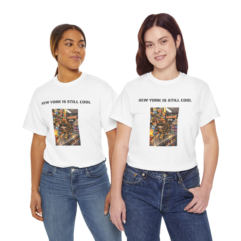 Camiseta New York Is Still Cool - Regalo Gato de Bodega de Nueva York