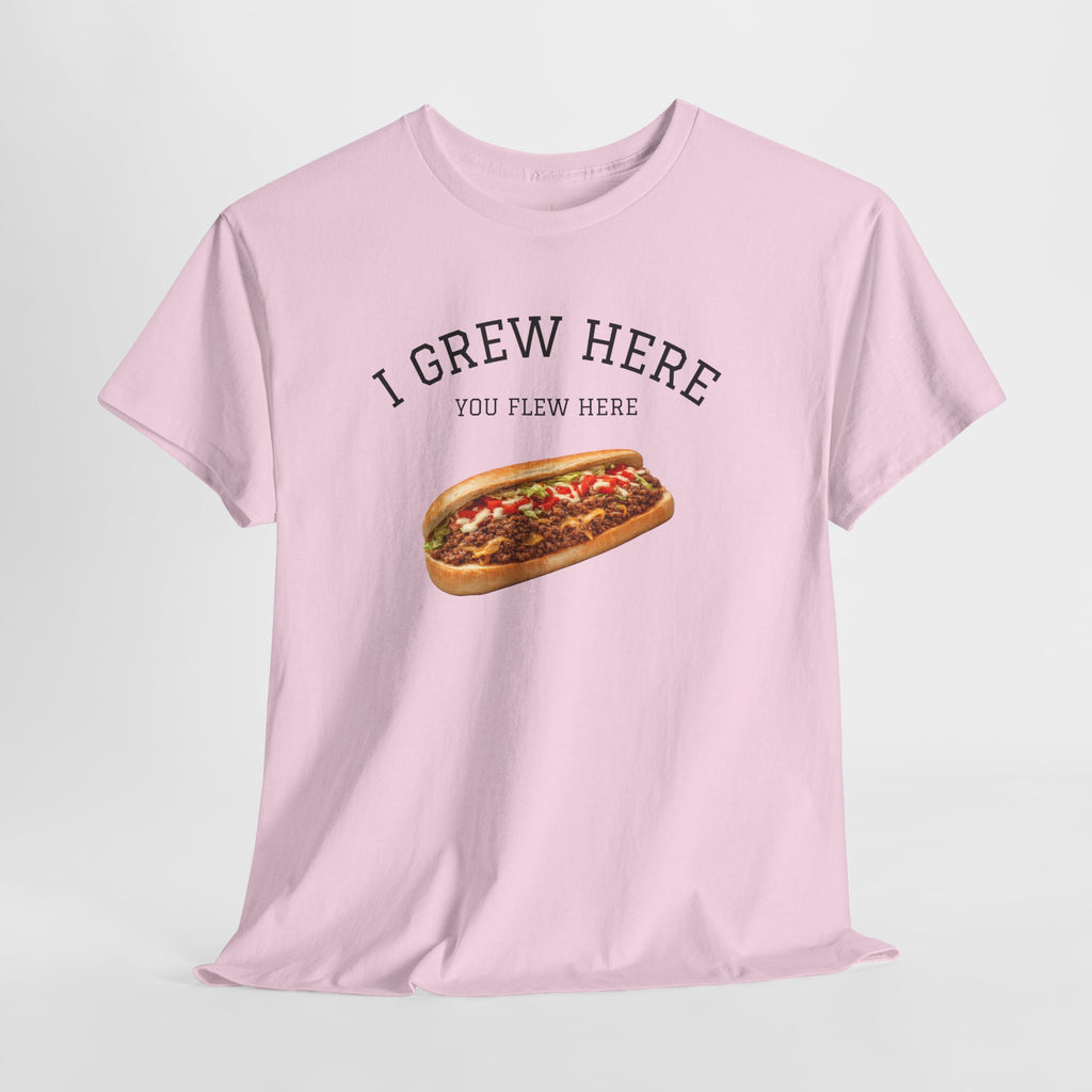 Chopped Cheese T-Shirt | I Grew Here You Flew Here New York City Bodega Food Tee